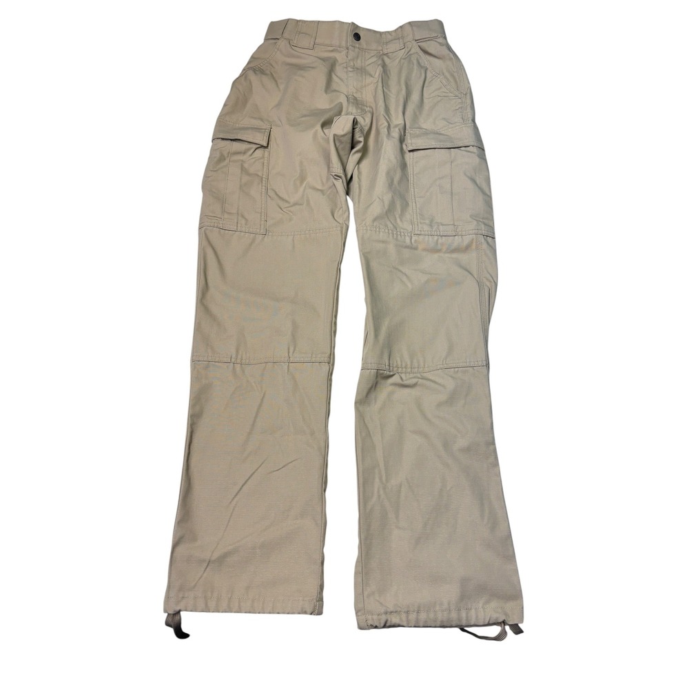 5.11® Men's Relaxed Fit TDU® Cargo PantS Khaki Tan W30 L34 Long
